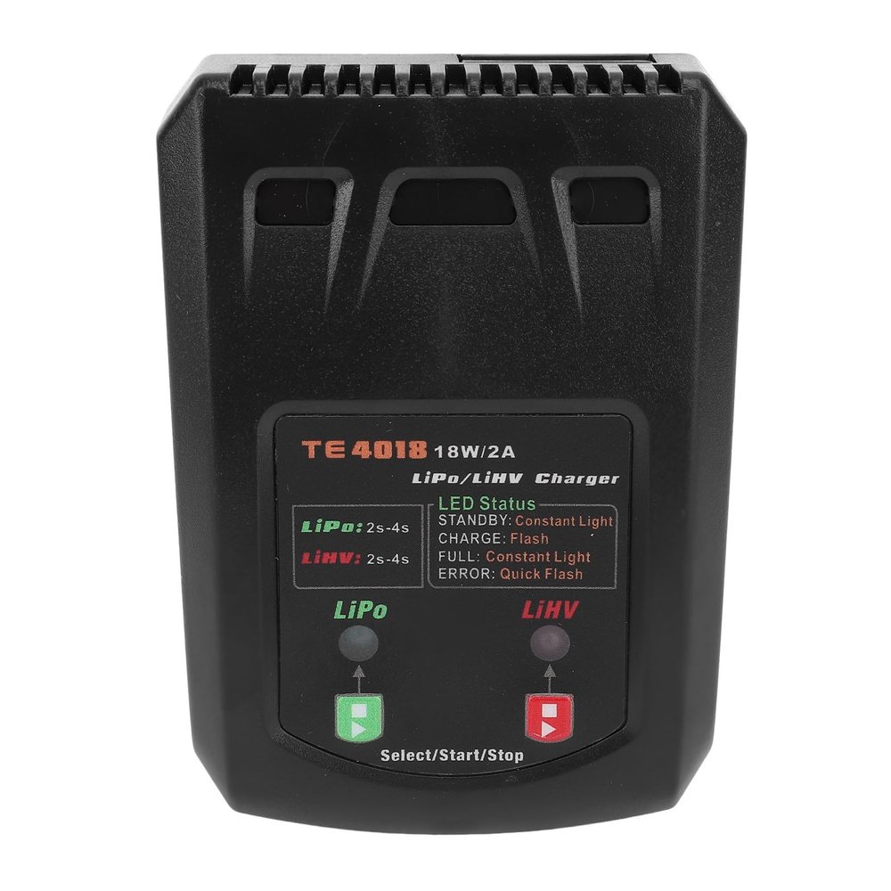 24W LiHV 2S 3S 4S Balance Charger with Double-Sided Fiberglass Circuit Board for Aircraft, Cars, Boats, Toys, Fast Charging for LiHV Batteries,