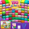 ESSENSON Air Dry Clay 150 Colors, Modeling Clay for Kids, DIY Molding Magic Clay for with Tools, Toys Gifts for Age 3 4 5 6 7 8+ Years Old Boys Girls Kids view 2