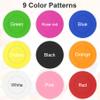 SHISANYI 100 Custom Plastic Poker Chips,Personalized Image or Text,Double Sided Full Color Print Meal Tokens,Set for Bar Tokens,Party,Memorial Day,Wedding (Yellow) view 3