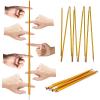Helium Stick Team Building Games Teamwork Games Family Fun Group Games Build Teams and Communication Skills Adult Group Learning Exercise Activities Stick view 1