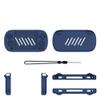 Silicone Protective Cover for ANBERNIC RG40XX H,Gaming Console Drop Protection Case Sleeve Soft Shell Skin Simple Solid Color for ANBERNIC RG40XX H (Blue) view 1