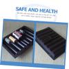 JOINPAYA 2pcs Table Chip Holder Tray Poker Chip Storage Tray Plastic Poker for Game view 3