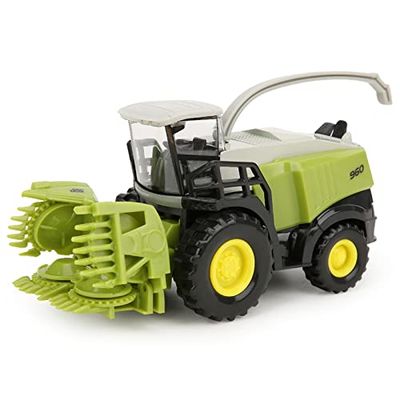1/42 Scale Miniature Car Toy, Green Kid Educational Simulation Vehicle Model with Sliding Function, Present for Child (Green