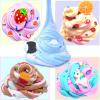 5 Pack Butter Slime,Pink Strawberry, Blue Ice Cream,Two-Toned Colorful Slime,Super Soft and Non-Sticky,Birthday Gifts for Kids,Party Favor for Girls & Boys. view 4