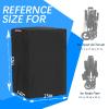Rilime Wagon Cover Compatible with Radio Flyer,Waterproof Covers for Jeep Wagon Stroller (Cover Only),Dustproof 420D Covers for Jeep Wagon Sport All-Terrain (25"L x 14" W x 33" H) view 2