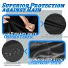Rilime Wagon Cover Compatible with Radio Flyer,Waterproof Covers for Jeep Wagon Stroller (Cover Only),Dustproof 420D Covers for Jeep Wagon Sport All-Terrain (25"L x 14" W x 33" H) view 4