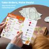 lalalark Play Food Toddler Toy - Pizza Toy with 18 Toppings - Pretend Cutting Food for Kids - Craft 'n Crust - Interactive Check Out - Play Money - Cooking Kitchen Accessories for Boys and Girls view 4