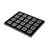 GemTrue Loose Gemstone Storage Box Case Diamond Display Box Tray Set DK21663-20 (Shiny Silver) view 2
