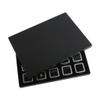 GemTrue Loose Gemstone Storage Box Case Diamond Display Box Tray Set DK21663-20 (Shiny Silver) view 3