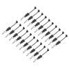 DMiotech 20Pcs Body Clips Pins with Pull Tabs, Black Universal RC Cars Parts Shell Replacement Parts for 1/16 1/18 Scale RC Car view 1