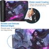 Yuxcfhjfe Playmat for MTG, 24x14 Inches Playmats, for TCG and CCG Trading Card Game Mat, Non-Slip Rubber for MTG Playmats with A Storage Bag and 6 Dice Set, Anime Magic Girl Pattern view 3