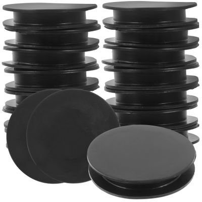 CHILDWEET 40pcs Piggy Bank Stoppers for Money Jars Flexible Sealing Caps Smooth Appearance Easy to Install Bottom Plugs for Banks Outer Inner