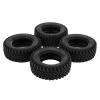 4pcs RC Rubber Wheels Tyre Front and Rear Tires for MN86 1/12 RC Crawlers Upgrade Parts view 3