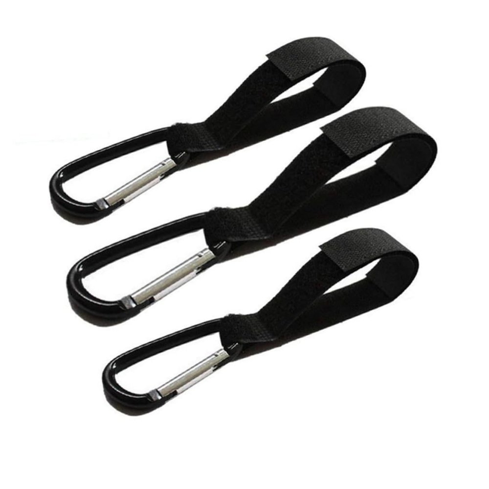 JOINPAYA 4pcs Stroller Hook Heavy-Duty Carabiner Clip Hangers for Shopping Bags Keys and Gear Parents The Go
