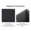 ANGGREK Game Card Storage Box, Magnetic Closure Card Deck Box Lightweight for Tarot Cards (Gray) view 2