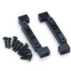 StiNGZjdM Metal Front Double Servo Mount Fixed Mount Rudder Frame Compatible with Tamiya 1/14 RC Trailer Tractor Truck Modification Parts view 2