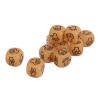 ANGGREK Finger Guessing Dice, Lightweight Portable Rock Scissors Paper Dice Easy Reading Luminous for Educational Game (Orange) view 4