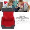 ANGGREK Game Card Storage Box, Magnetic Closure Card Deck Box Lightweight for Tarot Cards (Black Red) view 4