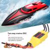 125A 2Way Water Cooling Brushless ESC Electronic Speed Controller for RC Boat Airship view 4