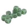 ANGGREK Finger Guessing Dice, Lightweight Portable Rock Scissors Paper Dice Easy Reading Luminous for Educational Game (Green) view 4