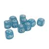 ANGGREK Finger Guessing Dice, Lightweight Portable Rock Scissors Paper Dice Easy Reading Luminous for Educational Game (Blue) view 2