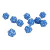 ANGGREK Polyhedral Dice, Impactresistant Tabletop Game Dice for The Classroom (Blue) view 2
