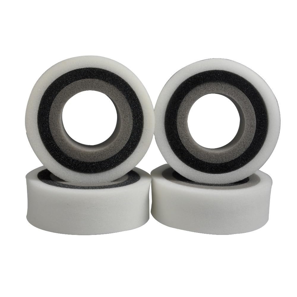 StiNGZjdM 2/4Pcs 55~119mm Insert Foam Sponge Compatible with Axial SCX10 90046 TRX4 1/10 RC Crawler Car Truck 1.9inch Wheel Tires(4Pcs)
