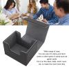 ANGGREK Game Card Storage Box, Magnetic Closure Card Deck Box Lightweight for Tarot Cards (Black) view 2