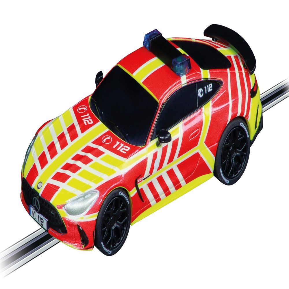 Carrera 64255 AMG Mercedes GT 63 "112 Emergency 1:43 Scale Analog Slot Car Racing Vehicle GO Slot Car Toy Race Track Sets