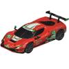 Carrera 64242 Ferrari 296 GT3 AF Corse, No.21 1:43 Scale Analog Slot Car Racing Vehicle GO Slot Car Toy Race Track Sets view 2