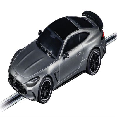 Carrera 64253 Mercedes - AMG GT 63 - Selenitgrey 1:43 Scale Analog Slot Car Racing Vehicle GO Slot Car Toy Race Track Sets