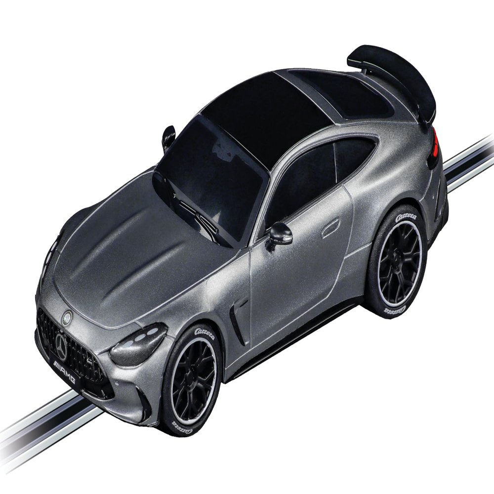 Carrera 64253 Mercedes - AMG GT 63 - Selenitgrey 1:43 Scale Analog Slot Car Racing Vehicle GO Slot Car Toy Race Track Sets