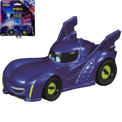 Carrera Pull & Speed 15818402 Official Licensed Kids Batwheels Toy Car Pull Back Vehicle for Ages 3 and Up - Bam