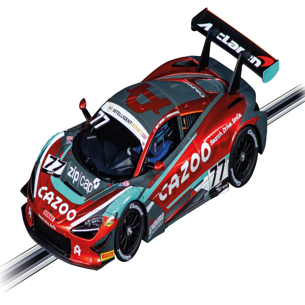 Carrera 27782 McLaren 720S GT3 Enduro Motorsport, No.77 British GT 2023 1:32 Scale Evolution Analog Slot Car