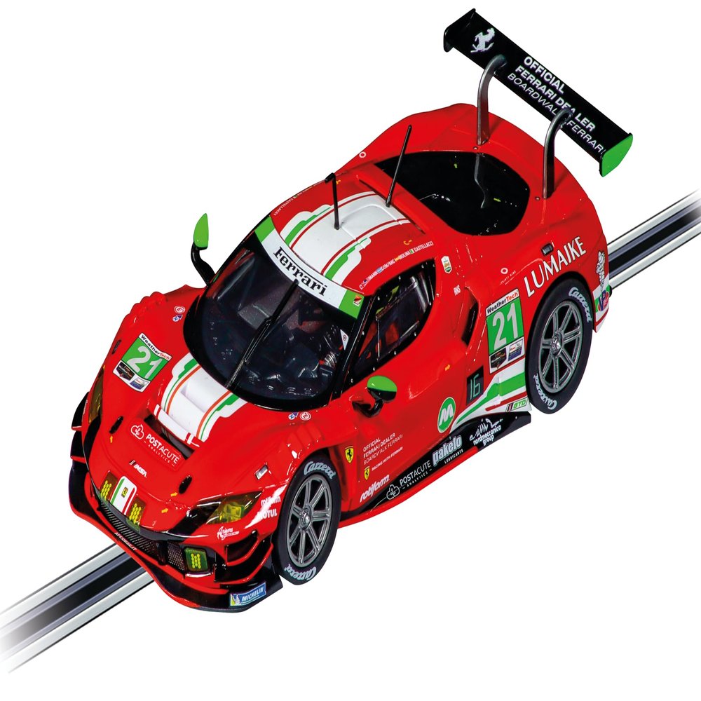 Carrera 27762 Ferrari 296 GT3 AF Corse, No.21 1:32 Scale Evolution Analog Slot Car