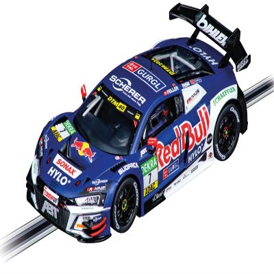 Carrera 27801 Audi R8 LMS GT3 ABT Sportsline - Red Bull No. 7" DTM 2024 1:32 Scale Evolution Analog Slot Car