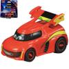 Carrera Pull & Speed 15818403 Official Licensed Kids Batwheels Toy Car Pull Back Vehicle for Ages 3 and Up - Redbird view 1