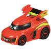 Carrera Pull & Speed 15818403 Official Licensed Kids Batwheels Toy Car Pull Back Vehicle for Ages 3 and Up - Redbird view 2