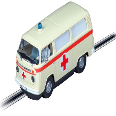 Carrera 32033 VW Bus T2b Ambulance, Red Cross 1:32 Scale Digital 132 Slot Car