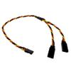 BackBayRC - 30CM 20awg Y Servo Splitter/Extension Wire - 100 Strands for RC Vehicles, Drones, E-Bikes - 5 Wires per Pack view 2