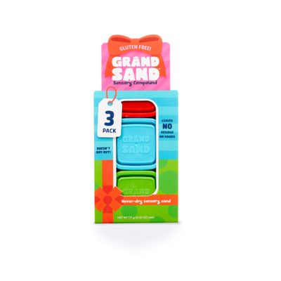 Chuckle & Roar - Grand Sand Holiday Present - Tactile Arts and Crafts - Sensory and Fidget Fun - Great for Toddlers - Stocking Stuffer Giftt