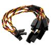 BackBayRC - 20CM 20awg Y Servo Splitter/Extension Wire - 100 Strands for RC Vehicles, Drones, E-Bikes - 5 Wires per Pack view 1