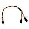 BackBayRC - 20CM 20awg Y Servo Splitter/Extension Wire - 100 Strands for RC Vehicles, Drones, E-Bikes - 5 Wires per Pack view 2