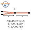 BackBayRC - 20CM 20awg Y Servo Splitter/Extension Wire - 100 Strands for RC Vehicles, Drones, E-Bikes - 5 Wires per Pack view 3