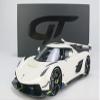 1/18 GT Spirit Koenigsegg Jesko (White) Resin Car Model - GT389 view 1