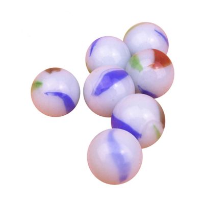 ibasenice 50pcs Patterned Glass Marbles for Boys and Girls Crafts Smooth Lightweight Safe for Decoration and Games