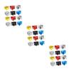 CORHAD 36pcs Square Shaped Foil Balloons for Party Backdrop Theme Decorations and Easy Inflate Seal Aluminum Balloons for Birthday Celebrations view 1