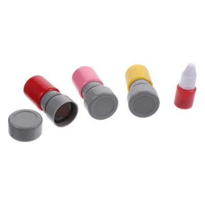 HONMEET 3pcs Little Teacher Stamps Self-Inking Plastic Stamper Educational Decor for Boys and Girls and Students Random Color