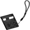 Geiomoo Silicone Case for Miyoo Mini V4 Handheld Game Console, Soft Anti-Scratch Shockproof Protective Cover with Lanyard (Black) view 1