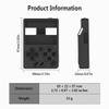 Geiomoo Silicone Case for Miyoo Mini V4 Handheld Game Console, Soft Anti-Scratch Shockproof Protective Cover with Lanyard (Black) view 3